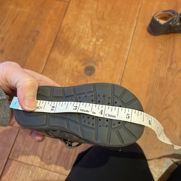 Geox, baby shoes, MaryJane,  girl, grey , 20 (US 4.5) - Picture 8 of 10